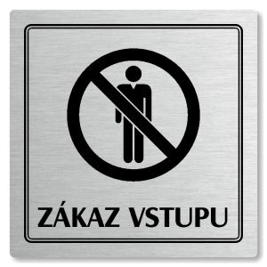 Piktogram Zákaz vstupu